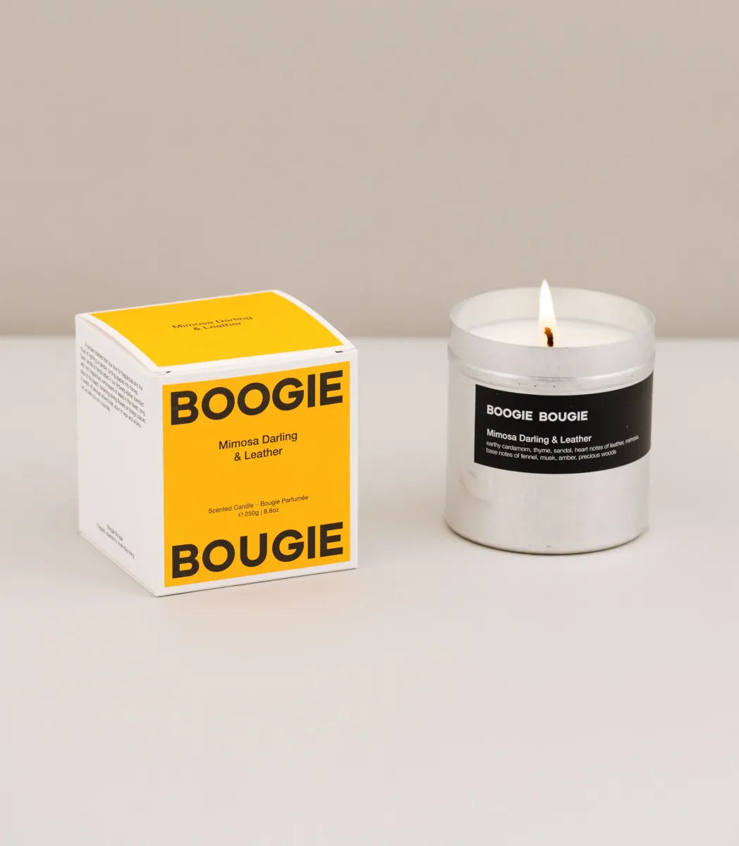 Boogie Bougie - Mimosa Darling & Leather