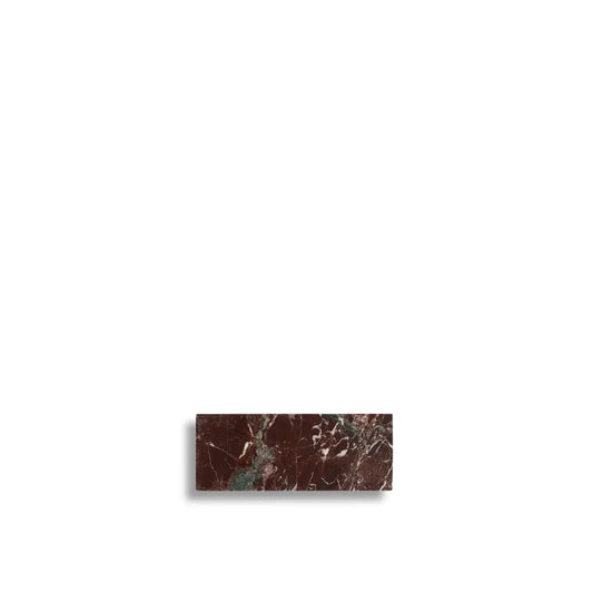 Marble board Rectangular XS Burgundy