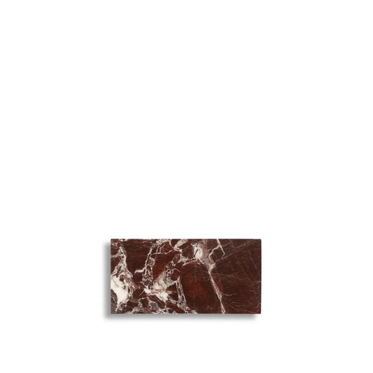 Marble board Rectangular S Burgundy