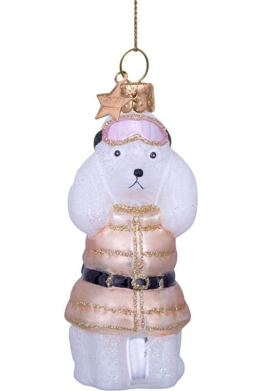 Kerstbal poodle