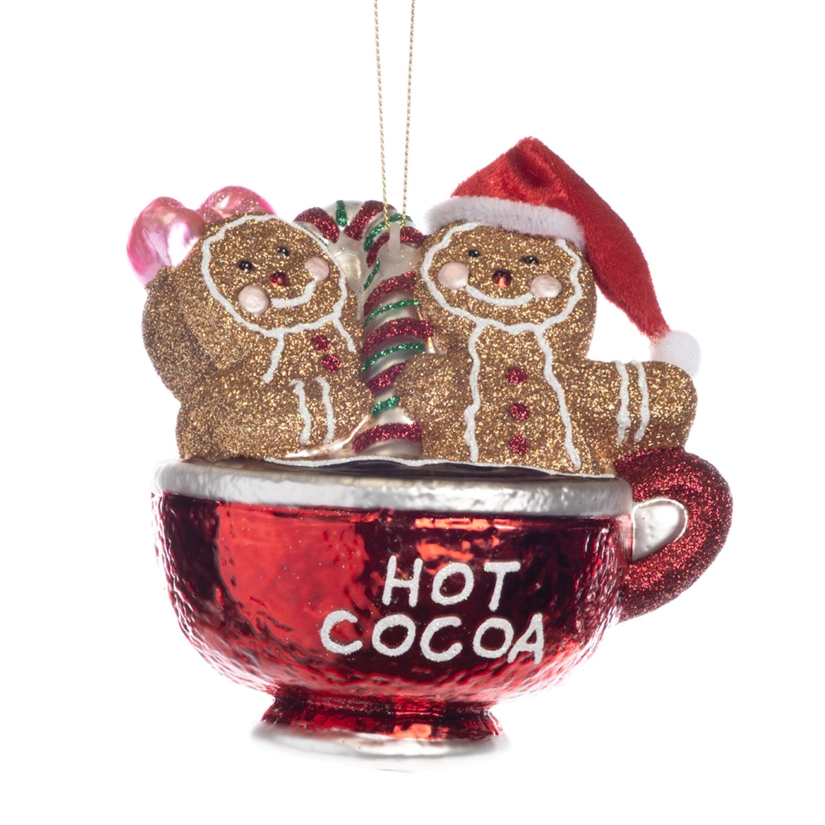 Kerstbal gingerbread mug