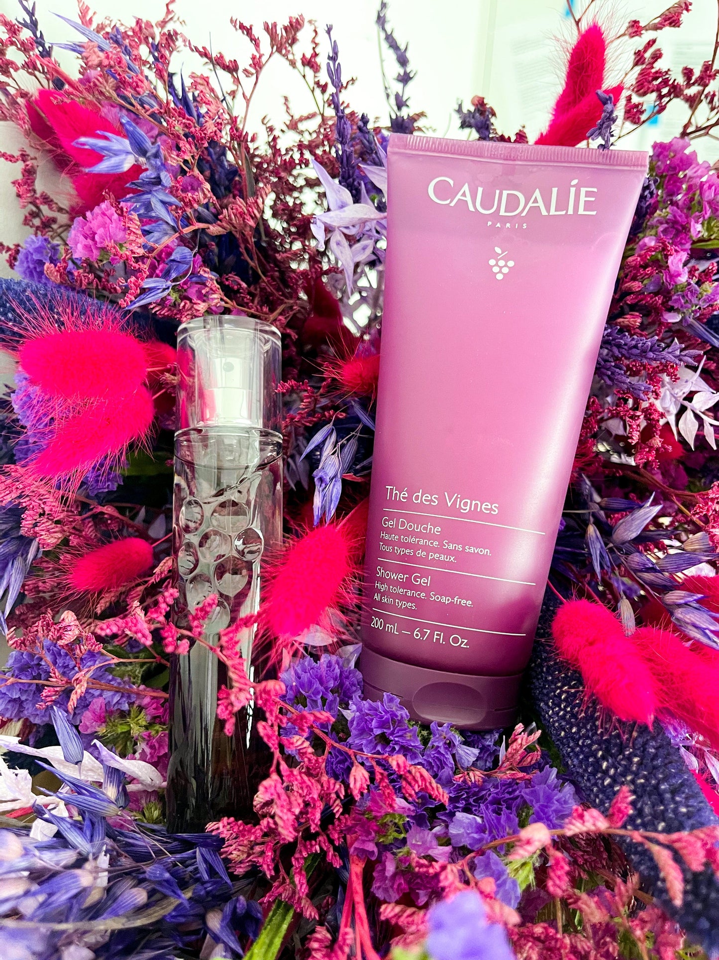 Caudalie Fuchsia Droogboeket